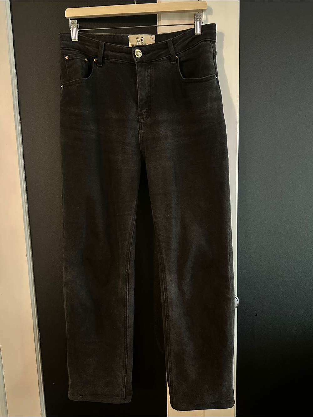 Fashion Brand Company Black Nap Jeans for Big Butts